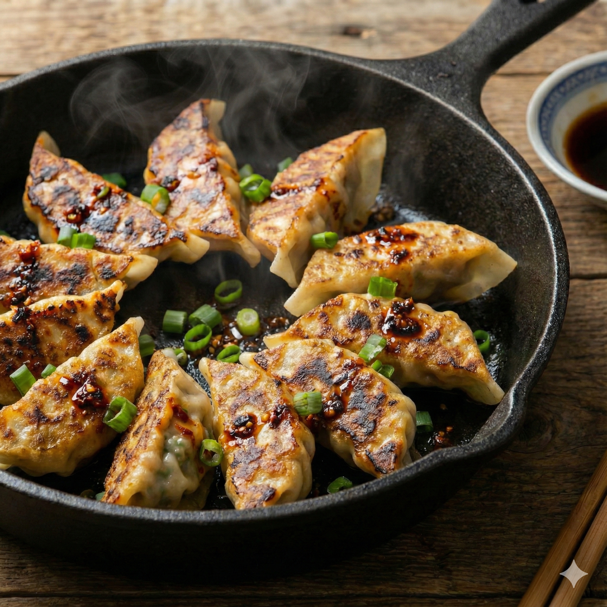 image Raviolis Grillés (Gyoza Chinois)