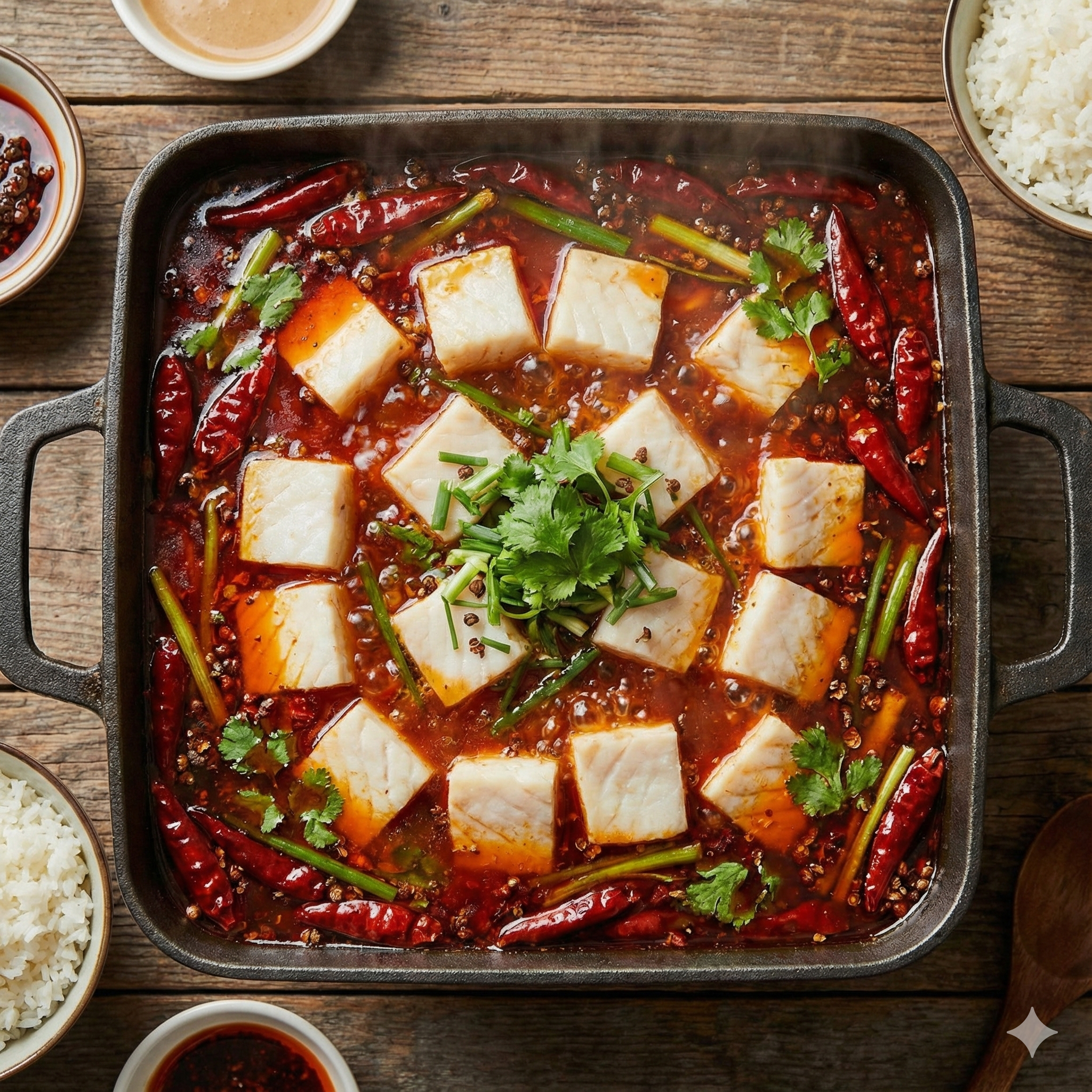 image Marmite de Poisson Façon Szechuan