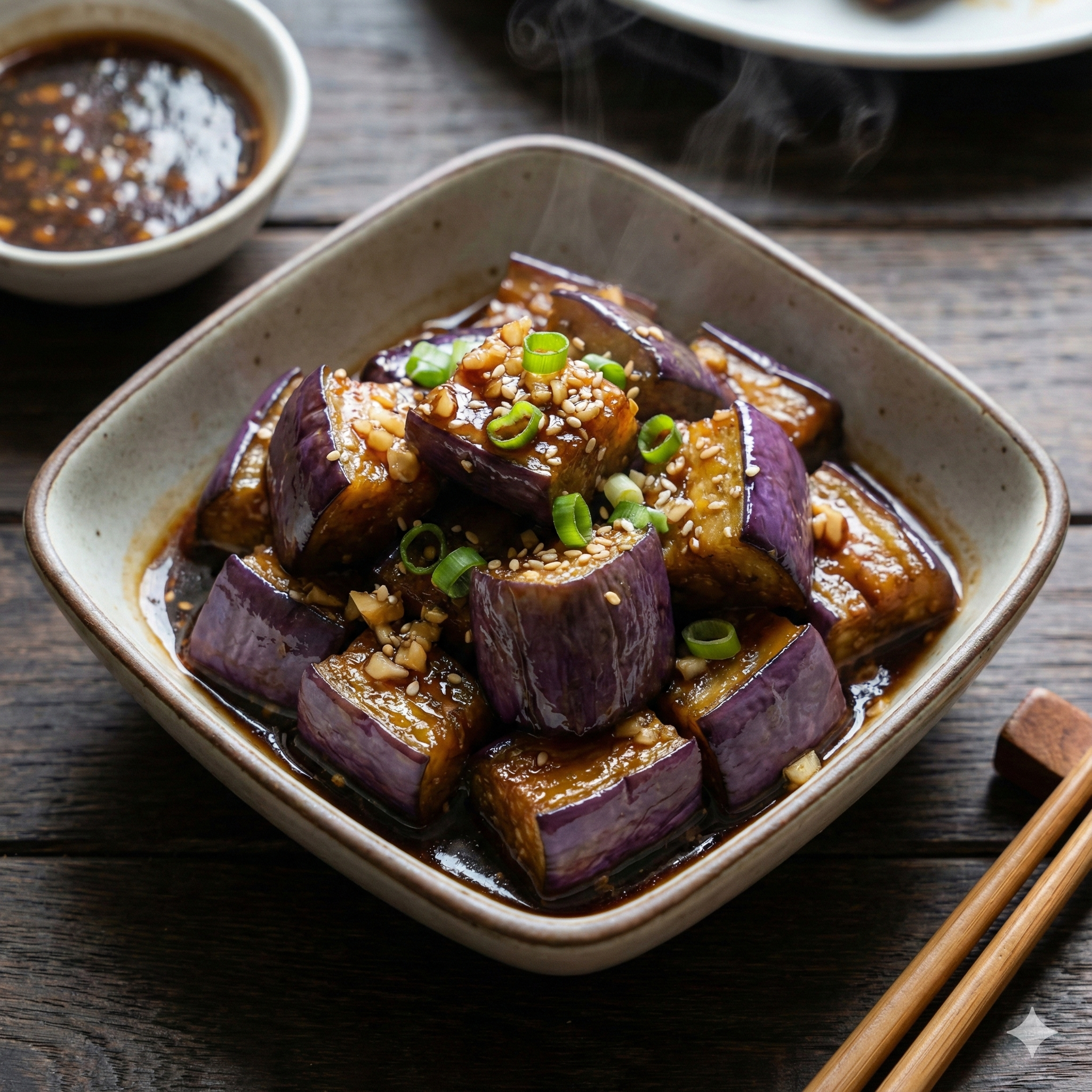 image Aubergines Chinoises Braisées