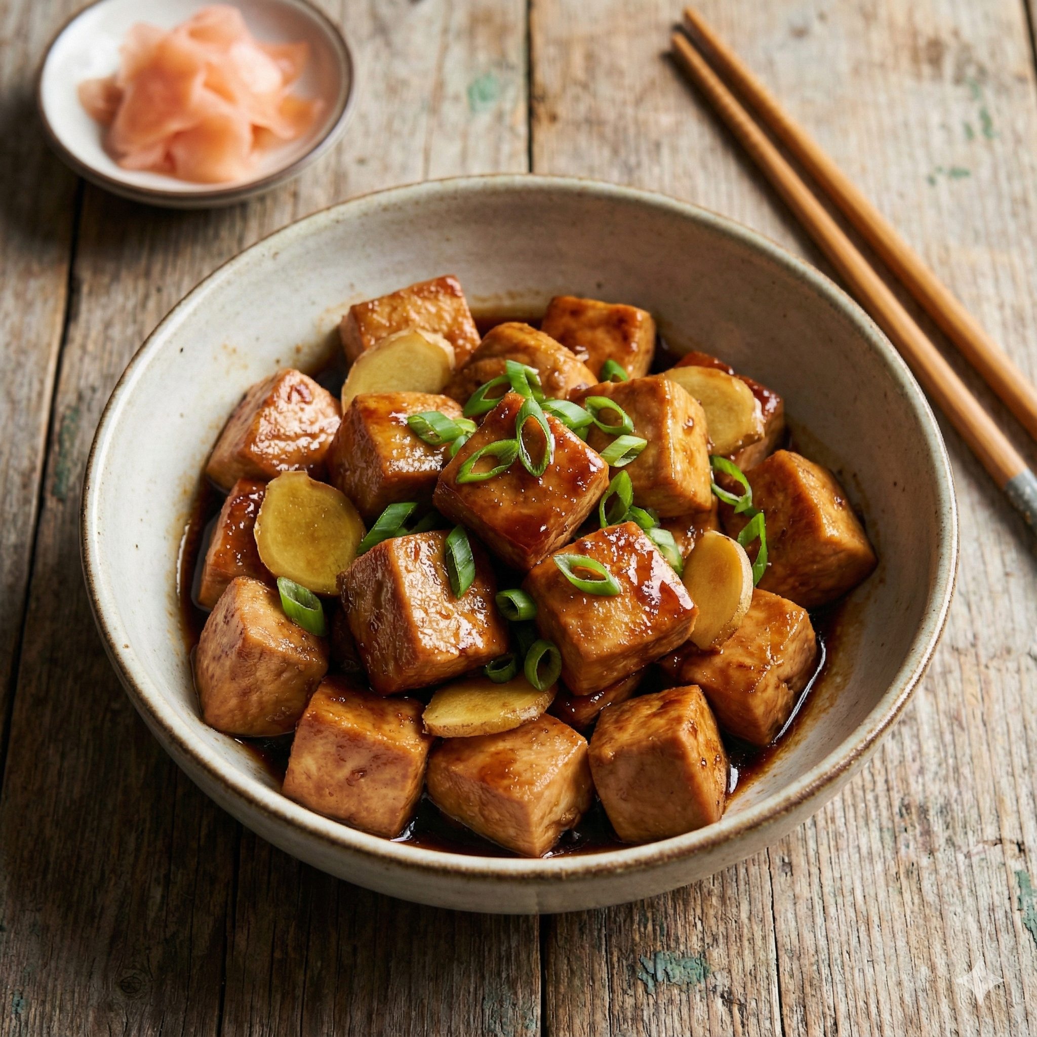 image Poulet à la Vapeur et Gingembre