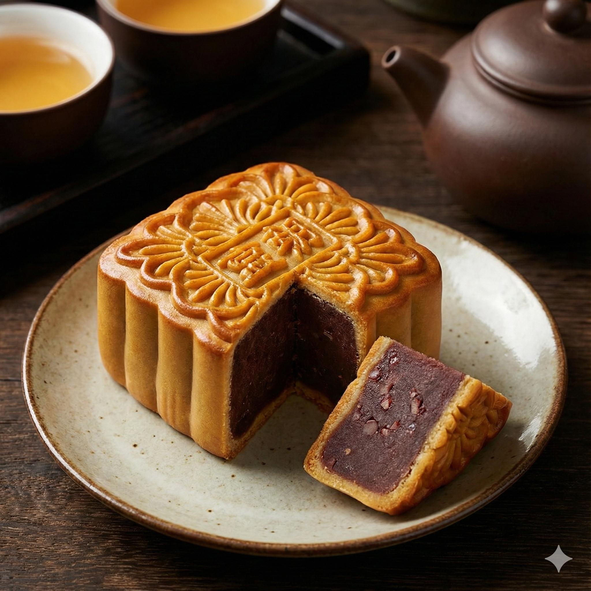 image Gâteau de Lune (Mooncake)